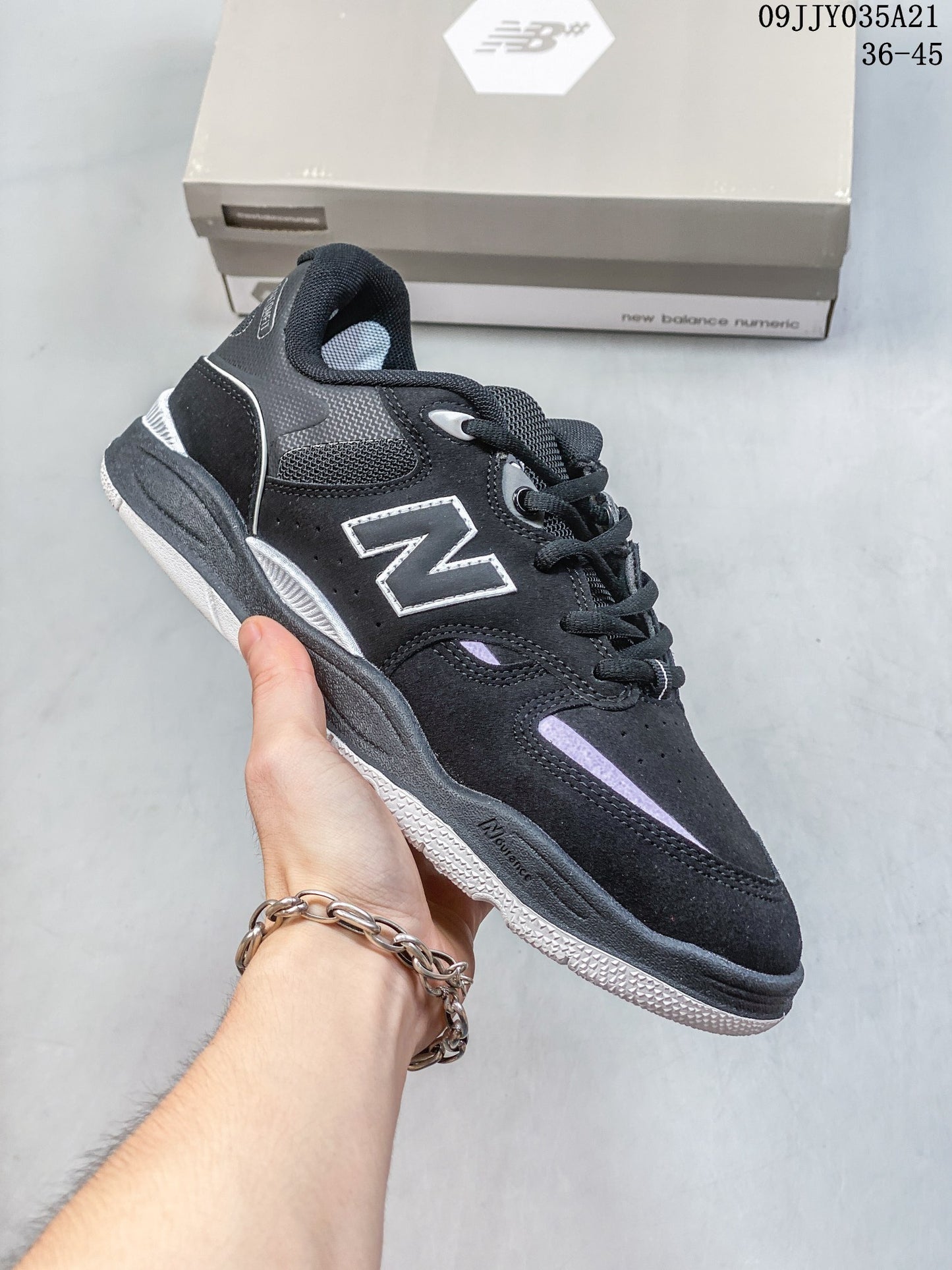 New Balance Numeric 1010 Tiago Lemos Black White
