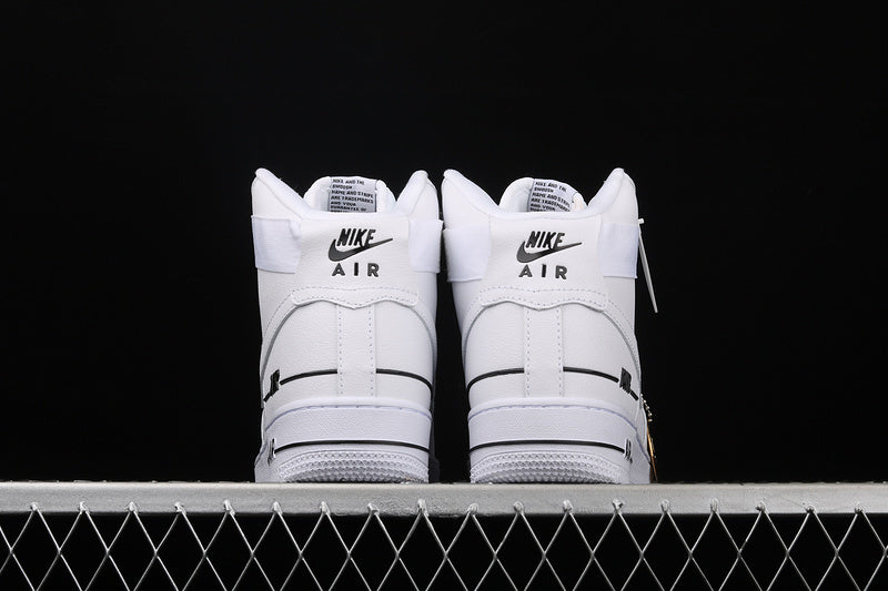 Nike Air Force 1 High Dual Air White Black