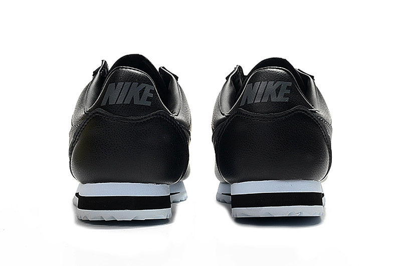 Nike Classic Cortez Leather Black Dark Grey White