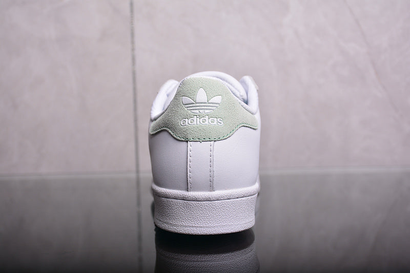 Adidas Superstar White Ash Green