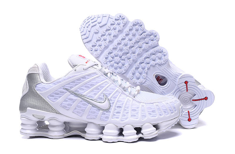 Nike Shox TL White Metallic Silver