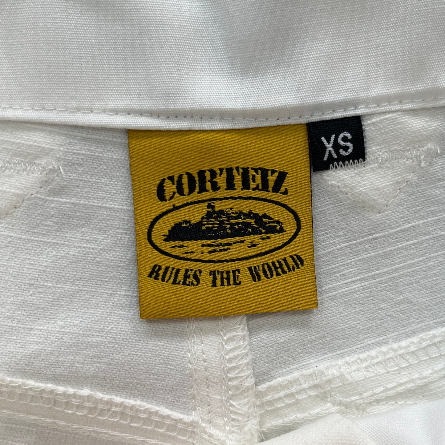 Corteiz Storm Cargo Pants White