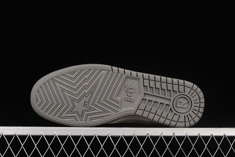 A Bathing Ape Bape SK8 Sta Grey Green