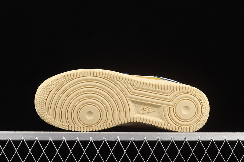 Nike Air Force 1 Low Undefeated 5 On It Blue Yellow Croc