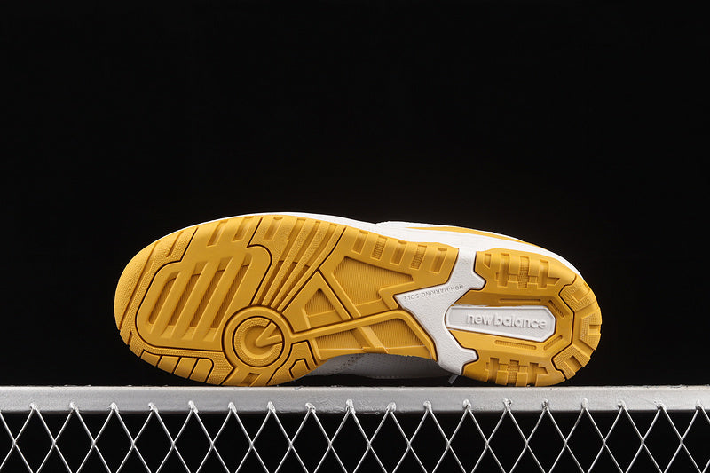 New Balance 550 Sea Salt Varsity Gold