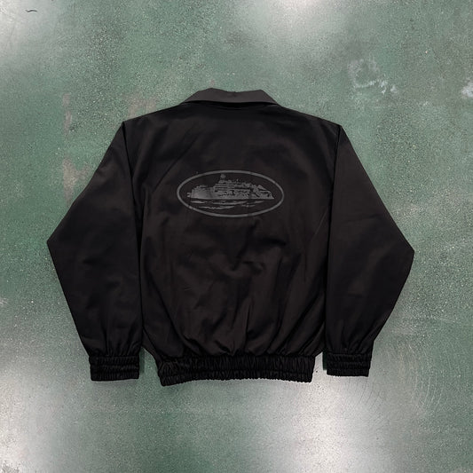 Corteiz Guerillaz Drilltop Triple Black