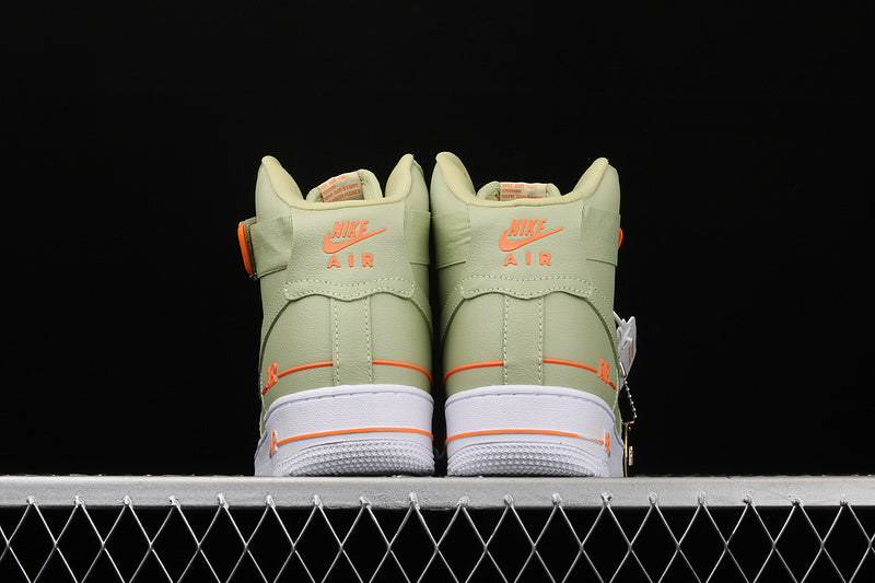 Nike Air Force 1 High Dual Air Olive Orange