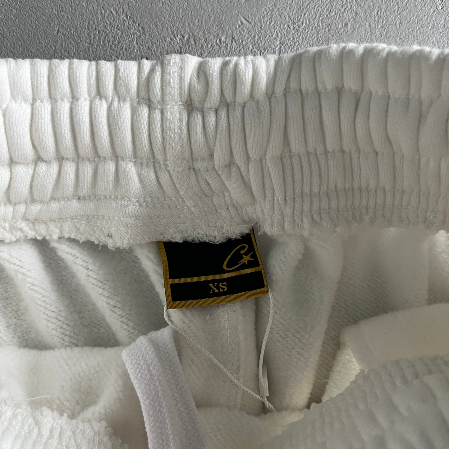 Corteiz 5 Starz Alcatraz Bottoms White