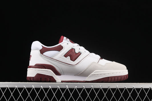 New Balance 550 Sea Salt Burgundy