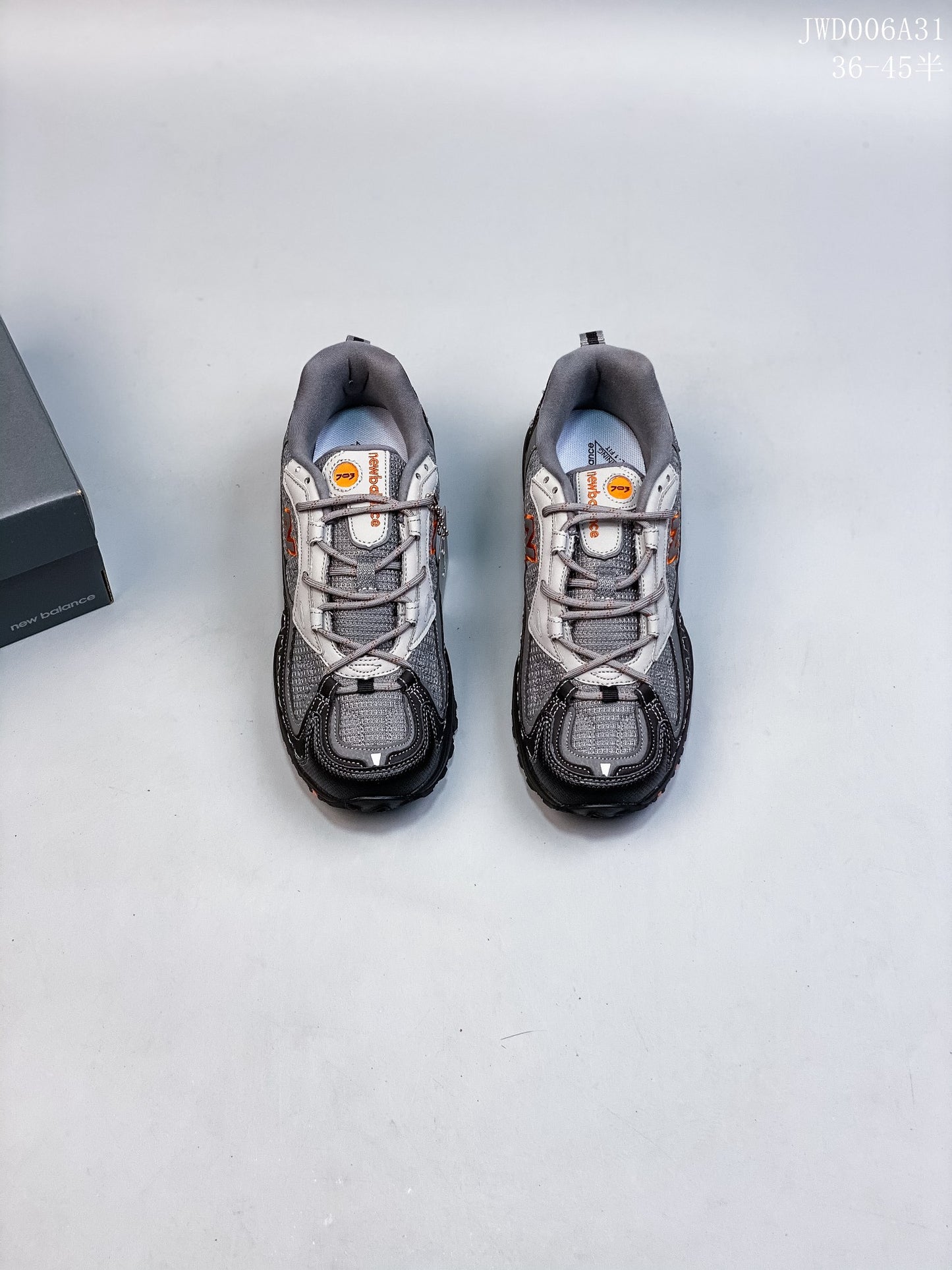 New Balance 703 Black Grey Orange