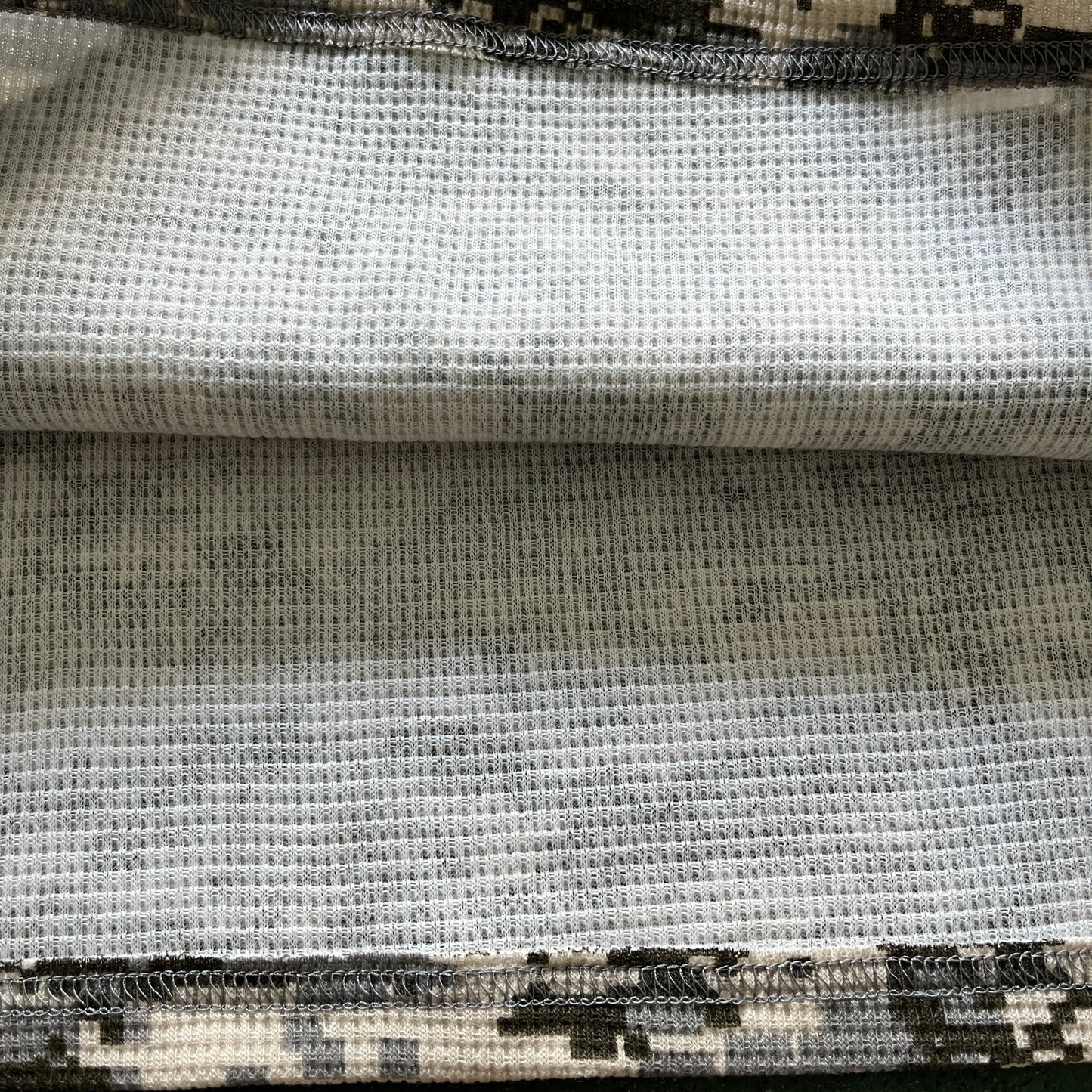 Corteiz Alcatraz Insignia Waffle Longsleeve Digi Camo