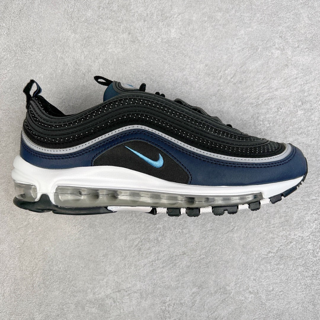 Nike Air Max 97 Black Dark Obsidian University Blue