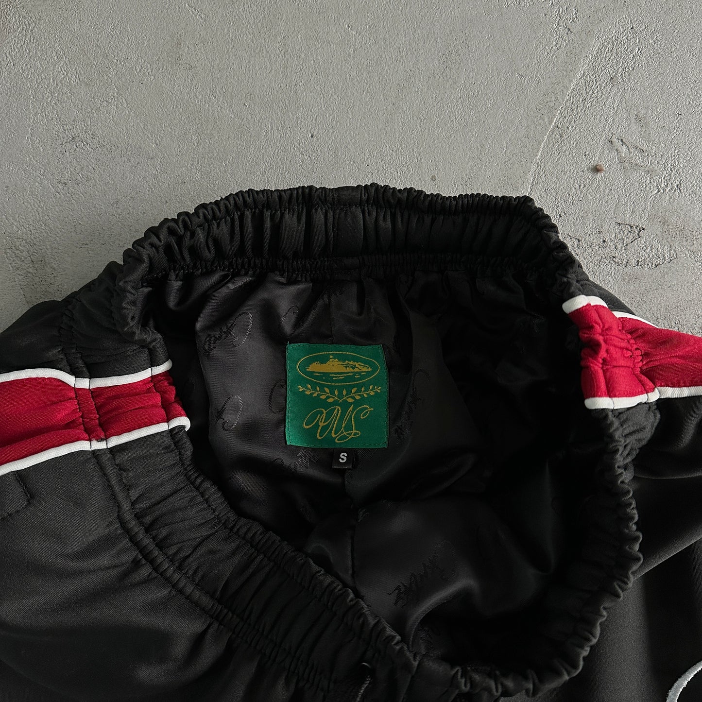 Corteiz Shotta Trackpants Black