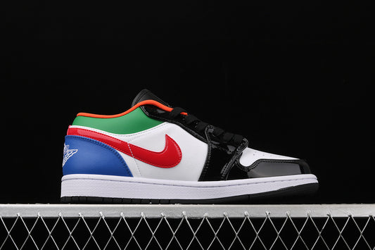 Jordan 1 Retro Low Multi-Color Black Toe