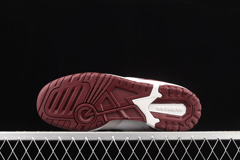New Balance 550 Sea Salt Burgundy