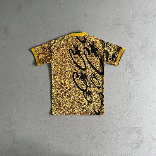 Corteiz Carni Stellations Football Jersey Yellow