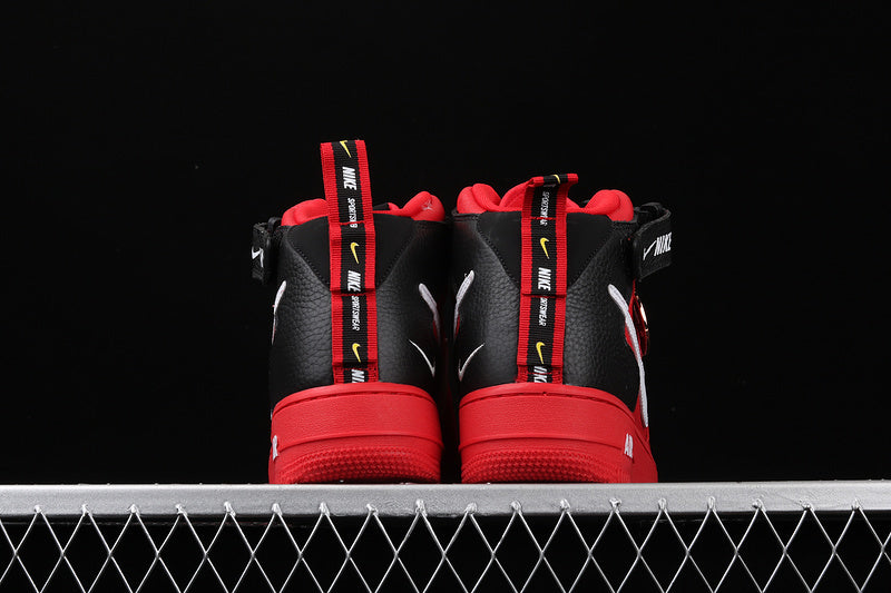 Nike Air Force 1 Mid Utility University Red