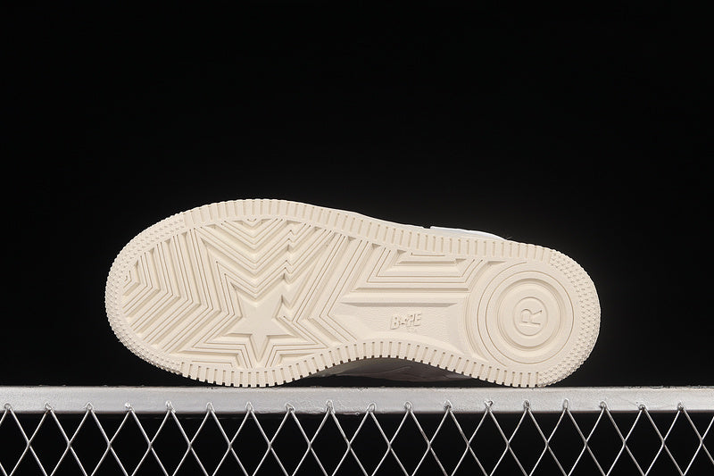 A Bathing Ape Bape Sta Black White Silver