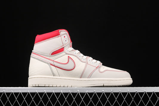 Jordan 1 Retro High Phantom Gym Red