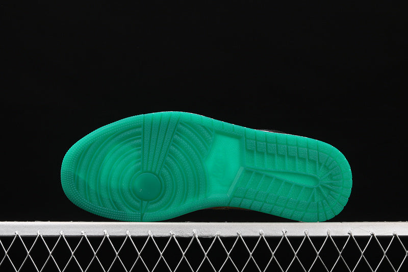 Jordan 1 Mid Alternate Swooshes Red Yellow