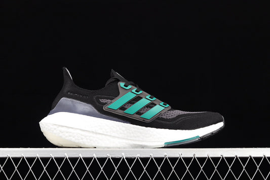 Adidas Ultra Boost 21 Black Sub Green