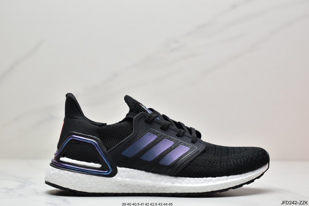 Adidas Ultra Boost 20 ISS US National Lab Core Black Blue Violet