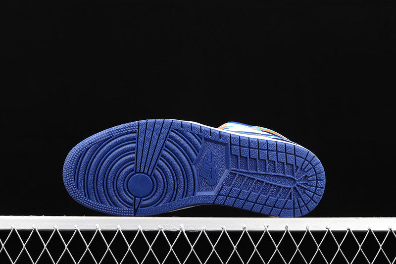 Jordan 1 Mid Geometric Print