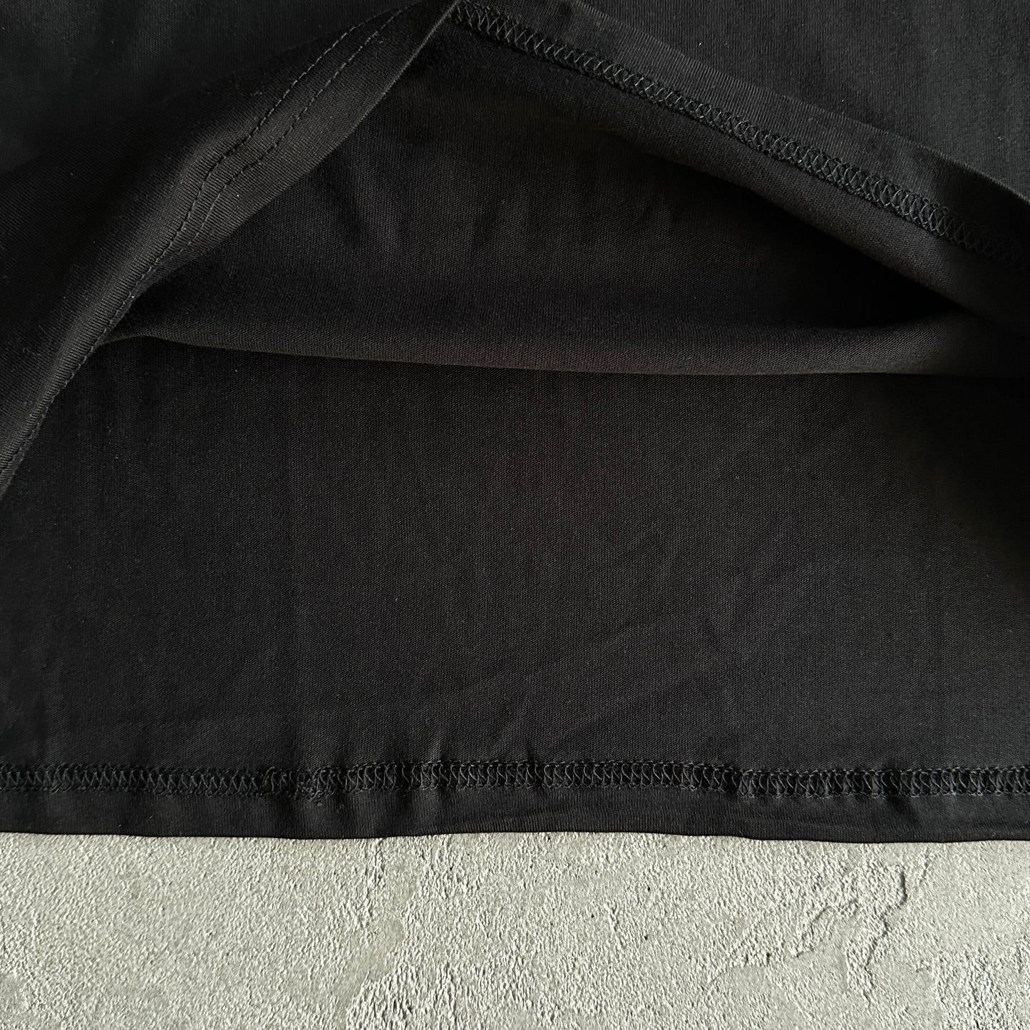 Corteiz Reflective Alcatraz Tee Triple Black