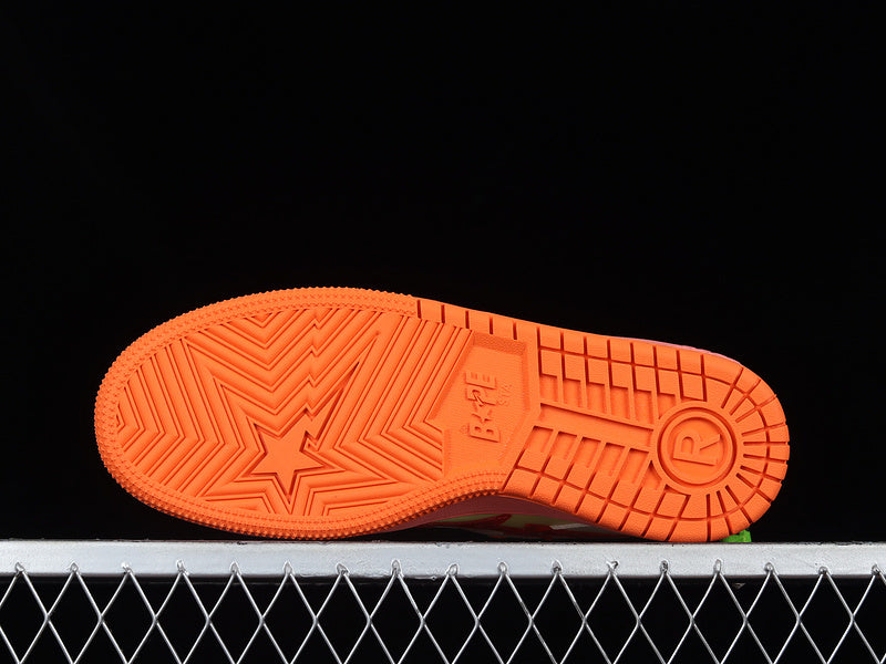 A Bathing Ape Bape SK8 Sta Orange