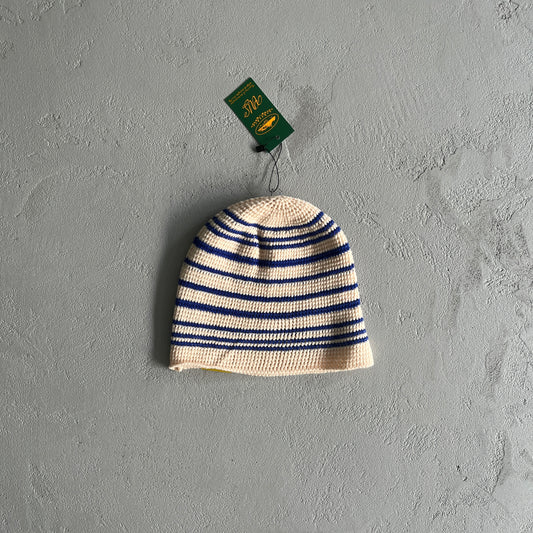 Corteiz Crochet Beanie Striped Blue
