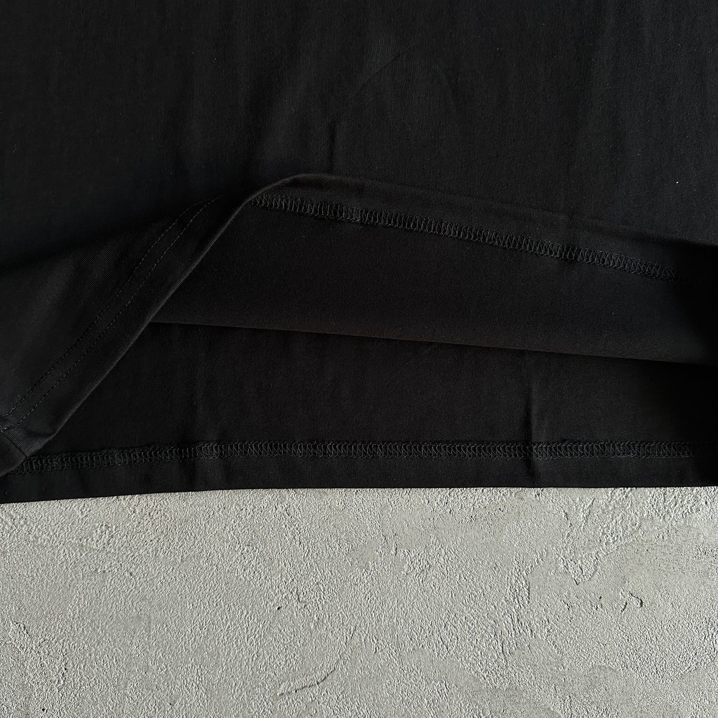 Corteiz Island Logo Tee Triple Black