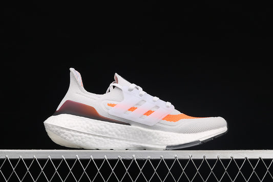 Adidas Ultra Boost 21 Dash Grey Screaming Orange