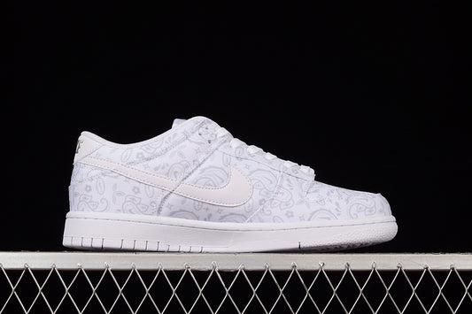 Nike Dunk Low White Paisley