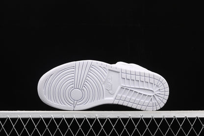 Jordan 1 Mid Quited White