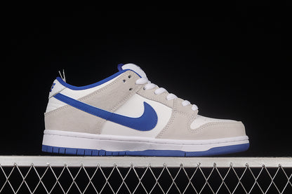 Nike SB Dunk Low Matte Silver Varsity Royal