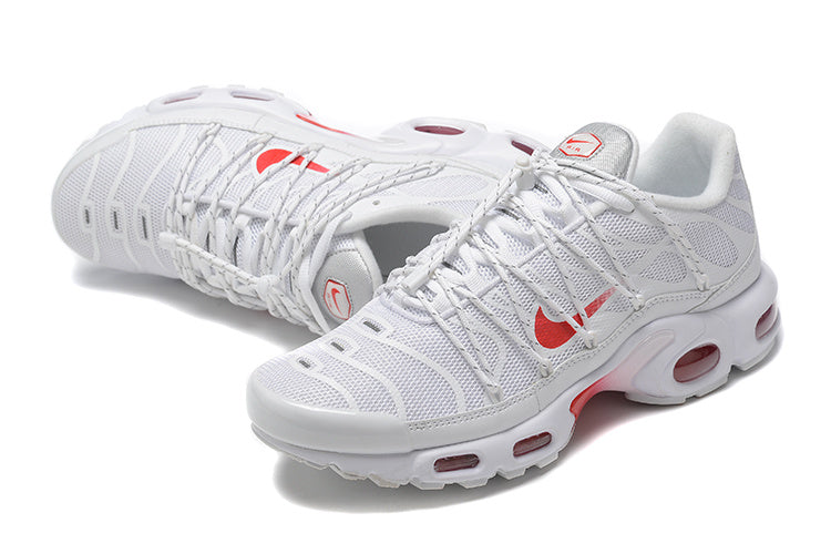 Nike Air Max Plus White University Red
