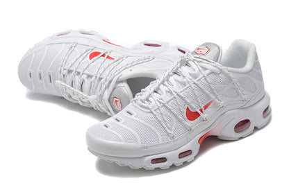 Nike Air Max Plus White University Red