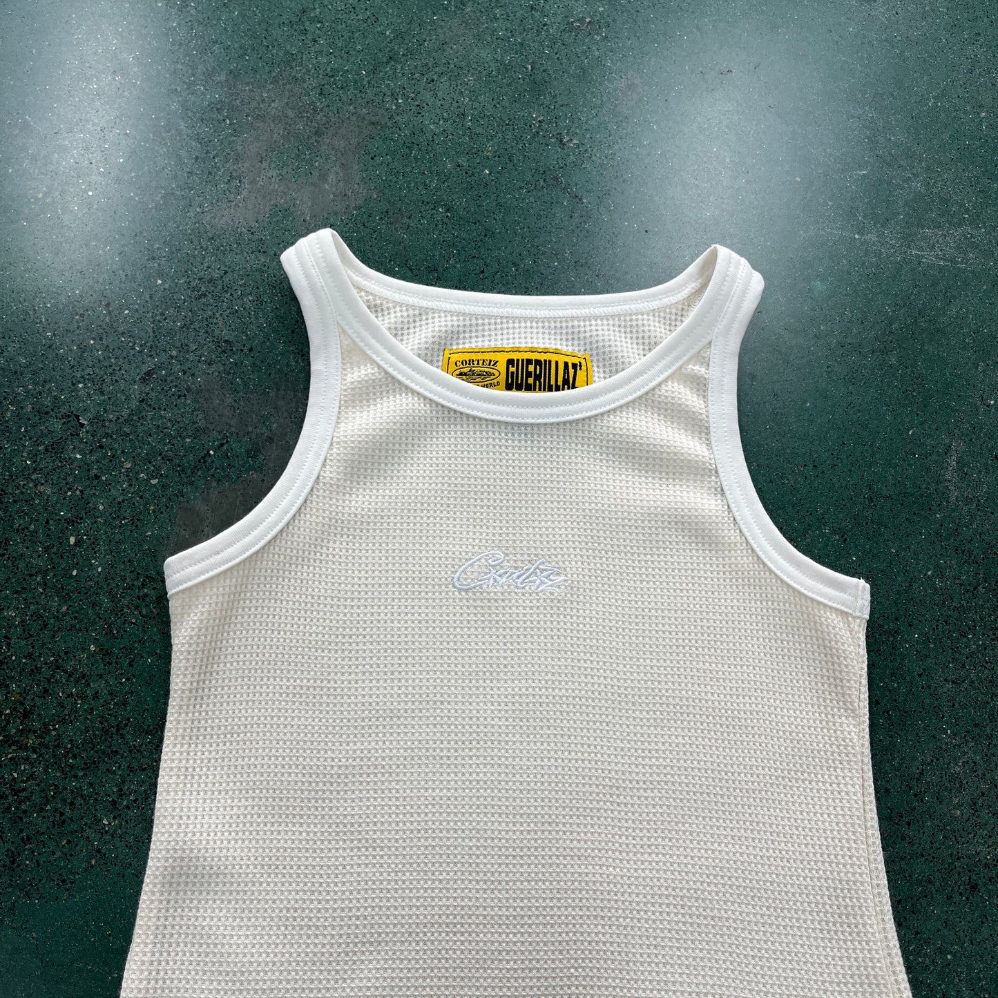 Corteiz Women's Allstarz Contrast Tank Top White