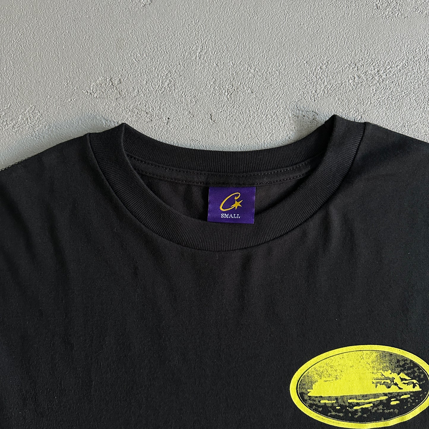 Corteiz Rally Vinylz Tee Black