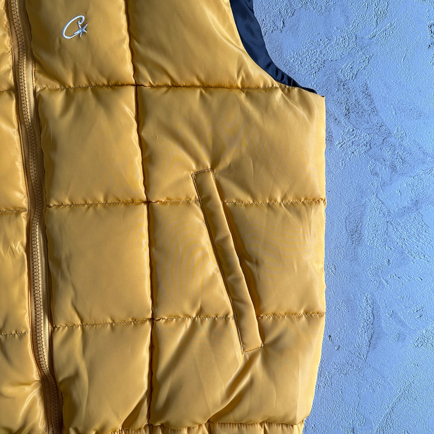 Corteiz Bolo Bodywarma Vest Yellow