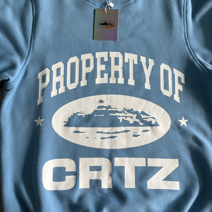 Corteiz P.O.C Hoodie Baby Blue
