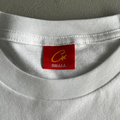 Corteiz Vortex Hands Tee White