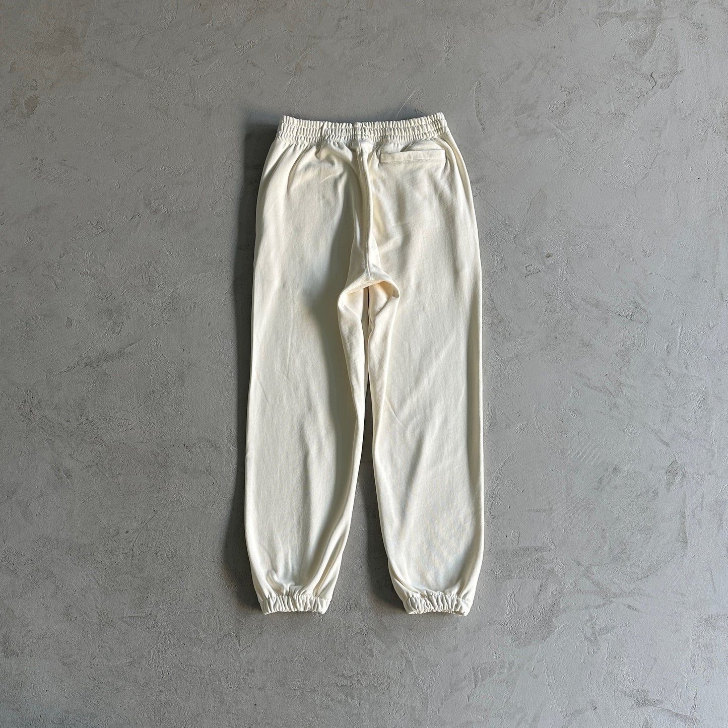 Corteiz Satin C-Star Appliqué Bottoms Off White