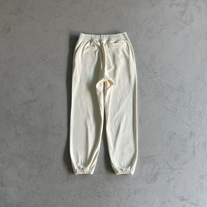 Corteiz Satin C-Star Appliqué Bottoms Off White