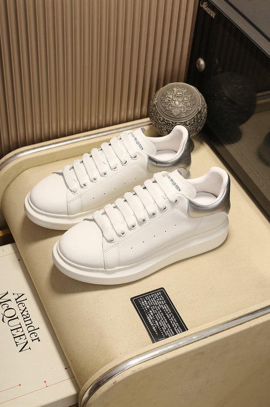 Alexander McQueen Oversized White Silver