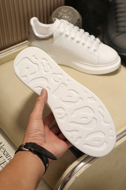 Alexander McQueen Oversized White Silver