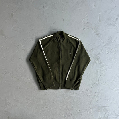Corteiz Knit-Zip Up Fleece Olive