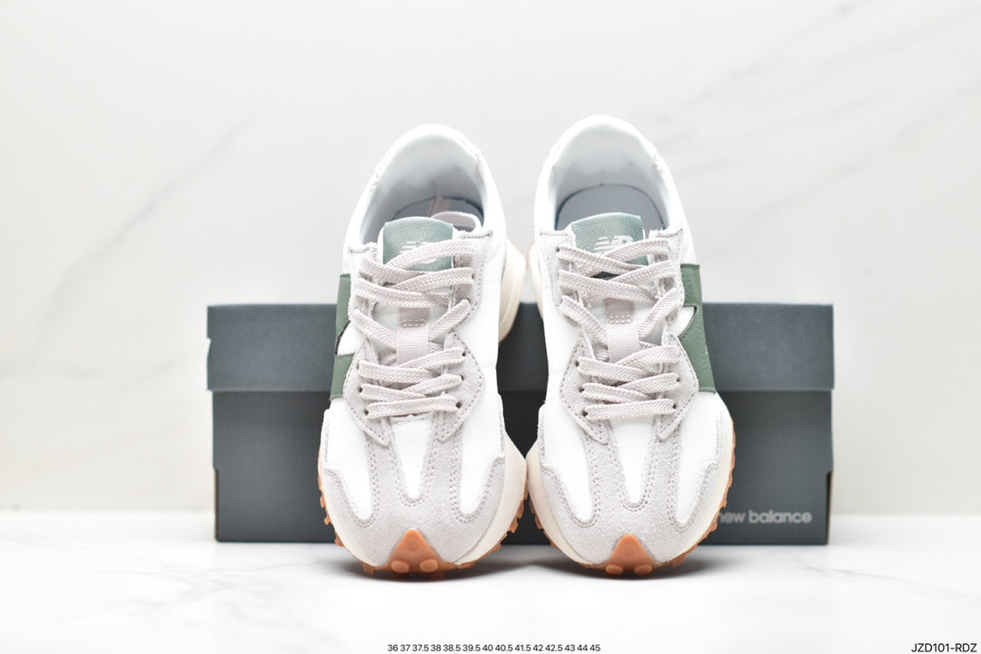 New Balance 327 Moonbeam Oak Leaf Green