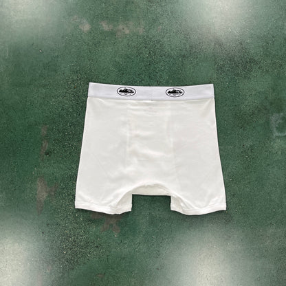 Corteiz Alcatraz Boxers (3 Pack) White
