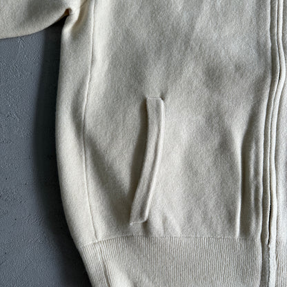 Corteiz Knit-Zip Up Fleece Cream